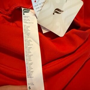 Fabletics Red Leggings